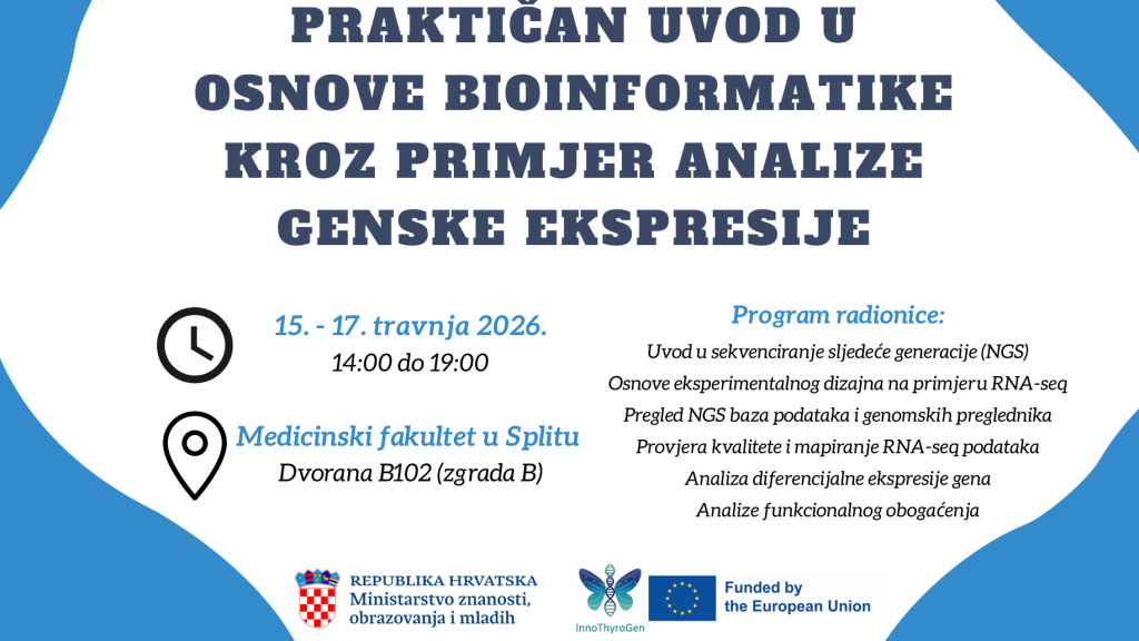 Praktičan uvod u osnove bioinformatike kroz primjer analize genske ekspresije